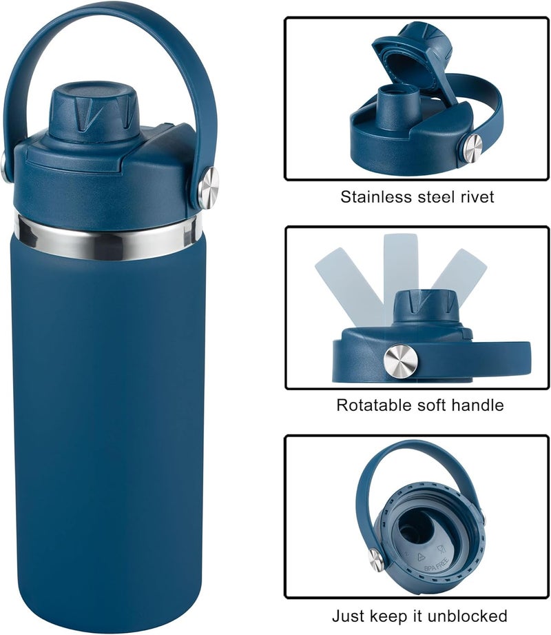 DBIW Lid for Hydro Flask 32 40 oz Wide Mouth, Replacement Lids Compatible with Hydro Flask Wide Mouth Water Bottle, Top Spout Lid with Handle, Wide Mouth Lid Chug Cap Accessories - Image 3