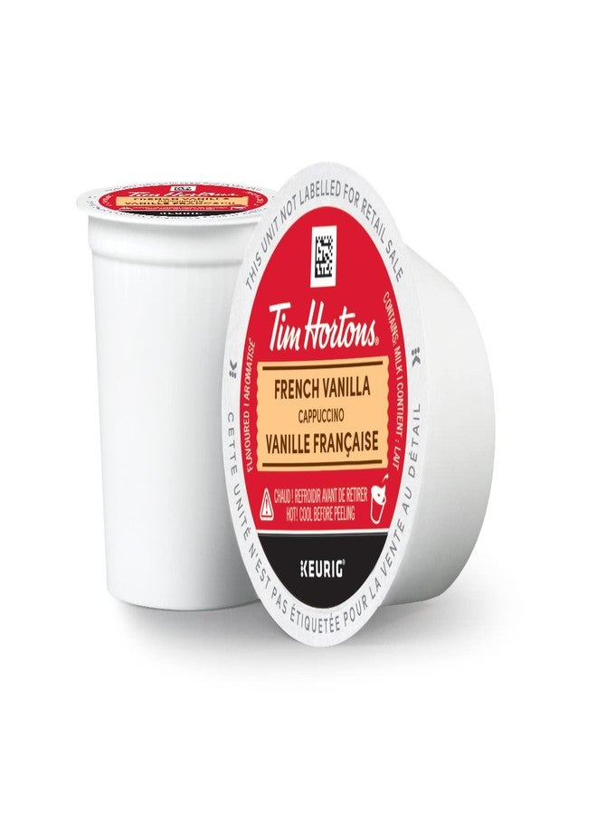 Tim Hortons French Vanilla Cappuccino Flavoured Coffee, Single Serve Keurig K-Cup Pods, 10 Count - Image 2
