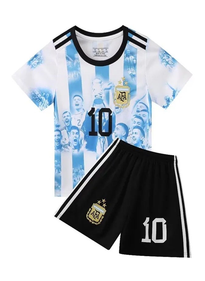 DubaiGallery Football Team World Fans printed T shirts Supporting The Team Football Team Jersey T shirts For Men | Women | Kids to win the cup  - Image 2