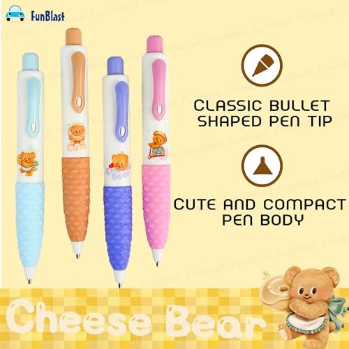FunBlast Mechanical Pencil for Kids – Pre-Sharpened Pencils for Kids, Kawaii Pencils for Kid, Return Gift for Kid, Pencil for Drawing and Shading (Cute Bear) - Image 4
