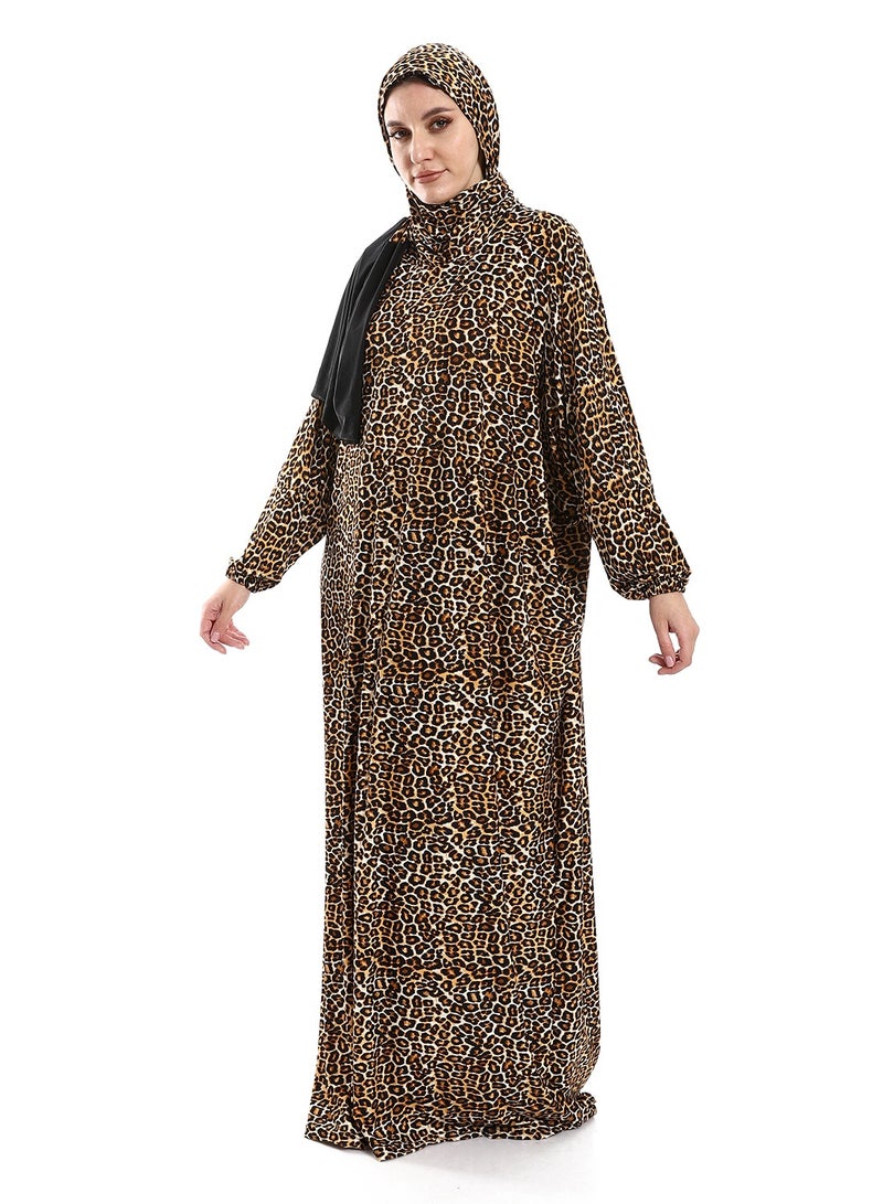 Caesar Isdal Prayer With Tiger Pattern  - Image 1