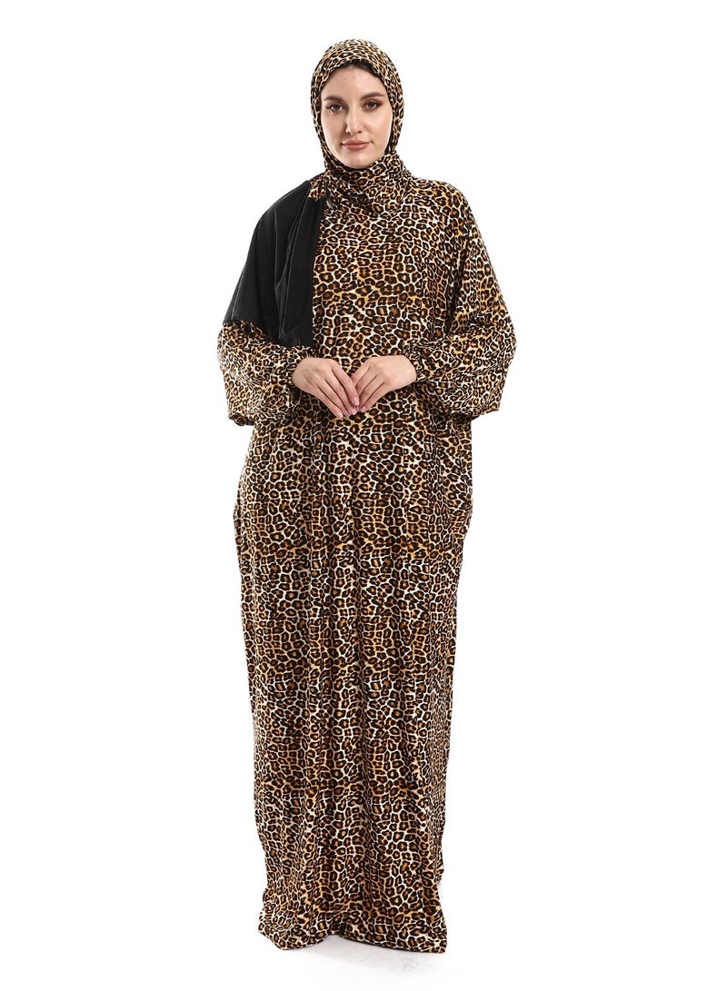 Caesar Isdal Prayer With Tiger Pattern  - Image 2