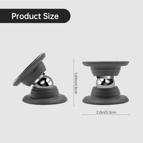 LSAIXL RV Door Holder Magnetic Baggage Door Catch Latch for RV RV Door Stopper for Trailer Camper Motor Home Boat Compartments Cargo Grey - Image 3