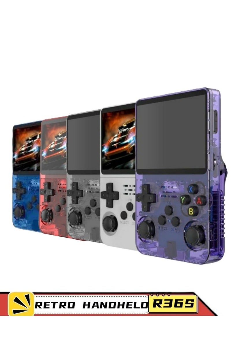 JAJEEK Pocket Retro Gaming Console R36S – 3.5″ IPS HD Screen, 1GB RAM, 64GB Storage, 20+ Emulators & 6‑Hour Battery – Portable Linux Handheld for Classic Games - Image 2