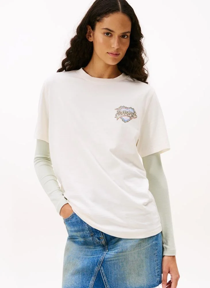 Graphic Crew Neck T-Shirt