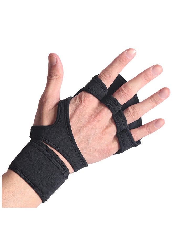 Generic Sports Cross Training Gloves with silicone anti-slip Gym Workout Weightlifting Suits Men and Women - Image 2