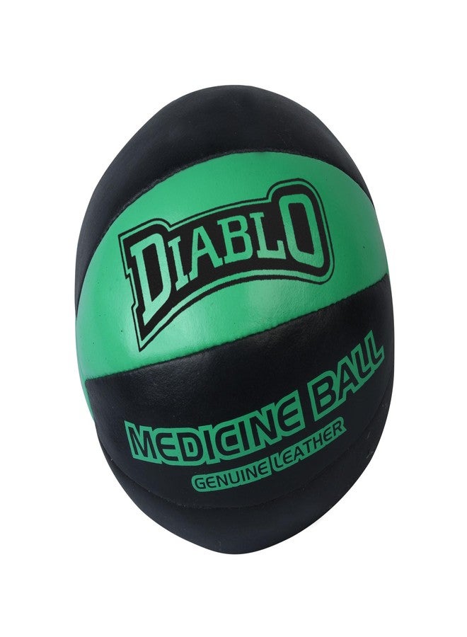 Diablo 4kg Genuine Leather No Bounce Medicine Ball for Fitness Workout - Image 1