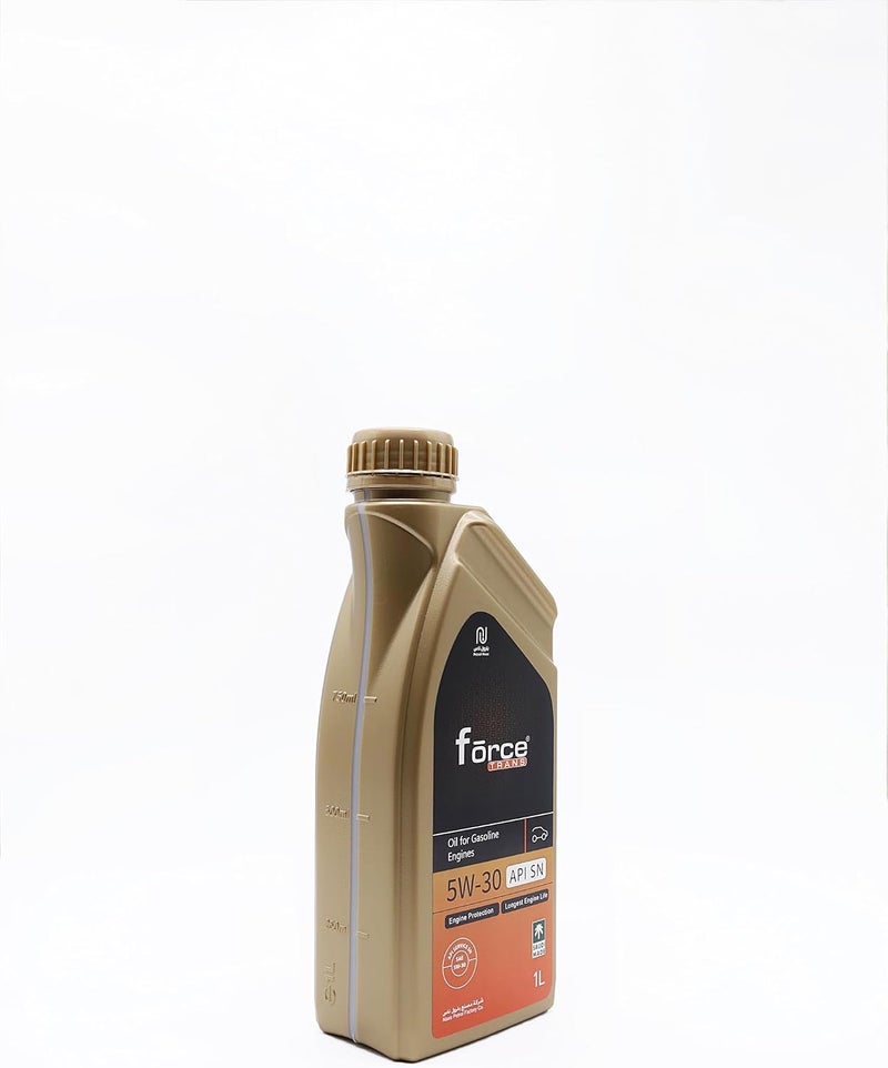 زيت محرك فورس (5W-30) عبوة كرتونية (1 لتر 12 قطعة) - Image 2