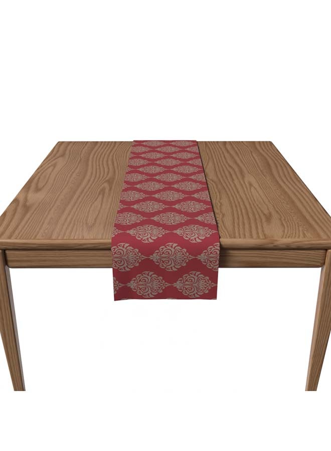 ART MOOD Damask Red Runner  - Image 1