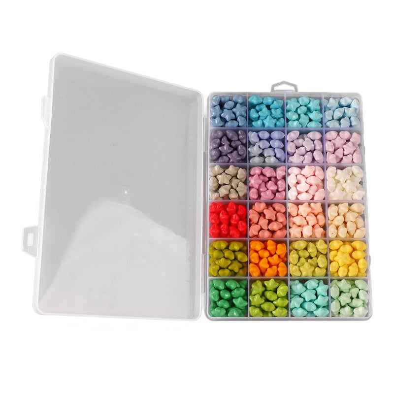 Sealing Wax Beads Assorted Colors Star Shape Odourless Smokeless Quick Dry Wax Stamp Beads for Envelope Card Invitations - Image 5
