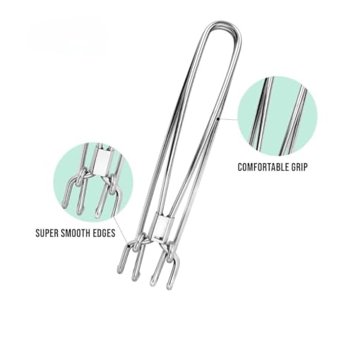 Brunchy Heavy Duty Stainless Steel Chimta for Roti/Chapati | Heat Resistant Handle | Rust-Proof & Durable - Image 5