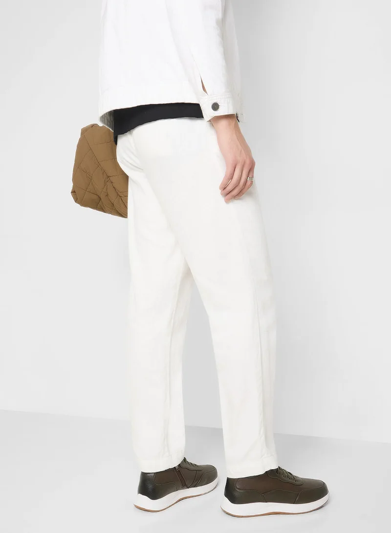 روبرت وود سنيكرز كاجوال أنيق عالي الرقبة