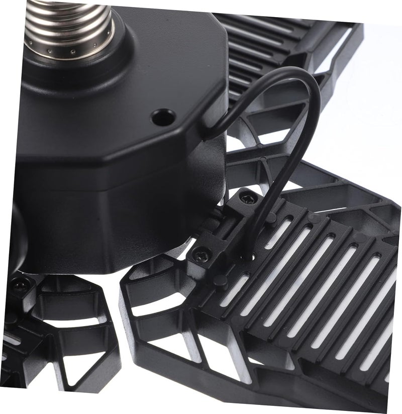 Angoily 60W Folding LED Garage Light Deformable Ceiling Light E27 Base AC85-226V for Workshops and Warehouses 360 Degrees Adjustable Sturdy Plastic Construction - Image 5