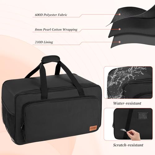 OUUTMEE Speaker Carrying Case Compatible with JBL Party Box 100/110/120,Portable Speaker Travel Tote Bag Fits for JBL PartyBox 100/110/120 for Outdoor Travel - Image 3