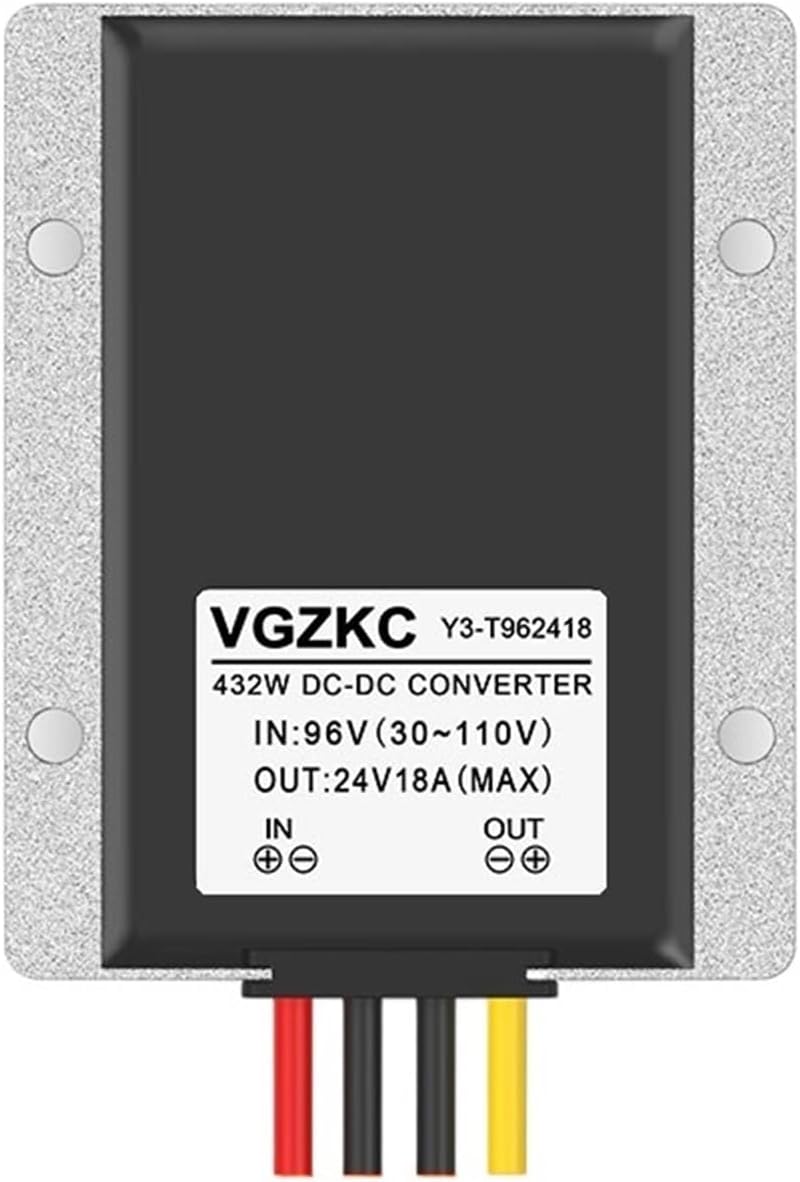 48V60V72V80V96V to 24V 18A 20A 25A Power Converter 30-110V to 24V Step-Down Power Module(96V to 24V 18A) - Image 1