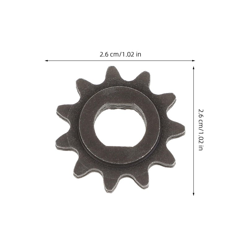 Motorcycle Sprocket 11 Teeth T8F25H D Shaped Hole 10mm Front Chain Sprocket Replacement - Image 3