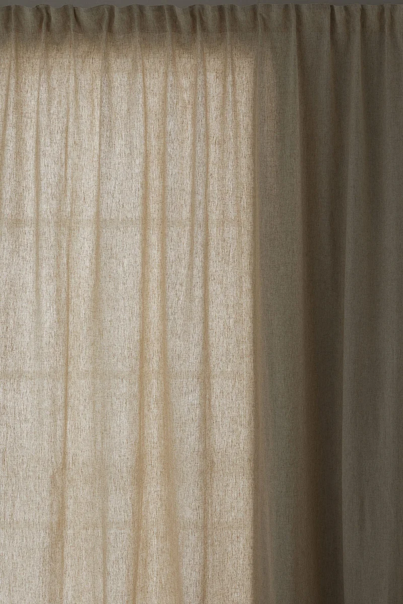 H&M 1-Pack Wide Lyocell-Blend Curtain Length