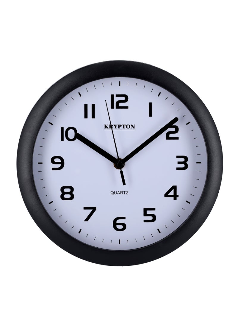 Krypton Wall Clock Large Round Wall Clock Modern Design Easy To Read Round Decorative Wall Clock For Living Room Bedroom