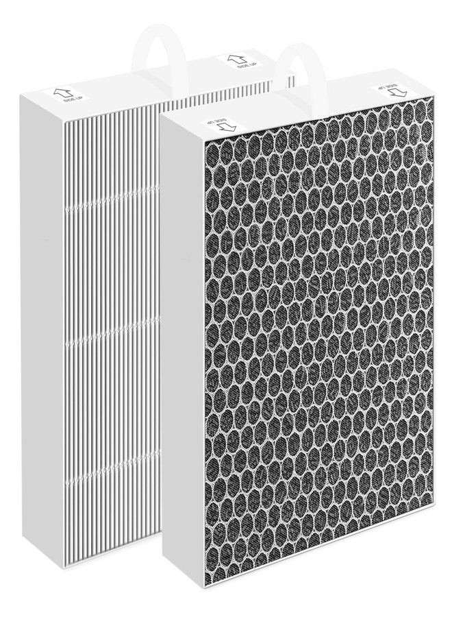 Slirceods 5400 Series H13 Filter Set Compatible with BLUE®AIR 5410i, 5440i DustMagnet Air Purifiers 5400 Series, 3-Stage Filtration High-efficiency Activated carbon 2-IN-1 - Image 1