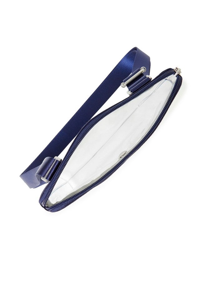 باجاليني حقيبة كروس بودي نسائية من Baggallini Stadium Clear Pocket، باللون الأزرق الداكن، مقاس واحد - Image 4