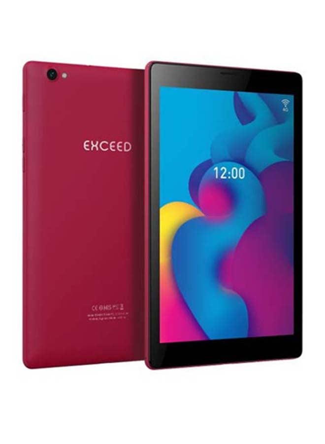 Exceed EX8S1 Magna Tablet 8-Inch, 32GB, Wi-Fi, 4G LTE, Dark Pink - Image 1