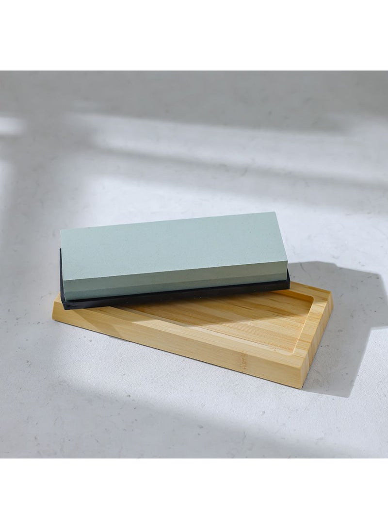 DANUBE HOME حجر شحذ السكاكين من شيف دلايت - أداة مطبخ احترافية لشحذ جميع السكاكين، متينة وسهلة الاستخدام، أساسية للطهاة المنزليين L18xW6xH3 سم - Image 2