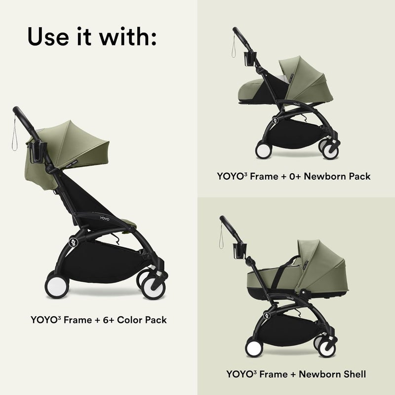 Stokke YOYO Cup Holder  Easy to Attach to Six Different Points on YOYO Stroller - Image 4