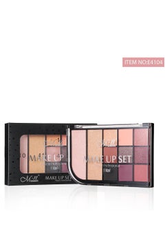 Menow Eyeshadow & Highlighter Makeup Set Palette  - 11 Colors