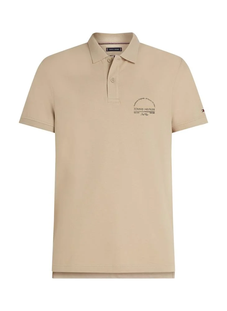 TOMMY HILFIGER Regular Fit Graphic Short Sleeve Polo