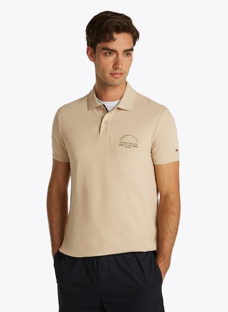 TOMMY HILFIGER Regular Fit Graphic Short Sleeve Polo  - Image 1