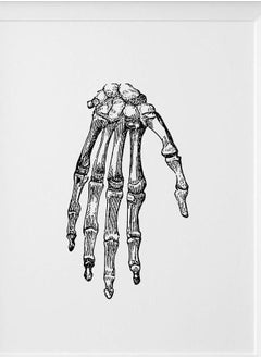 (Assembly frame) Hand Anatomy Poster, Medical Decor, Anatomical Wall Art, Med School Gift, Printable Vintage Art, Human Anatomy Print