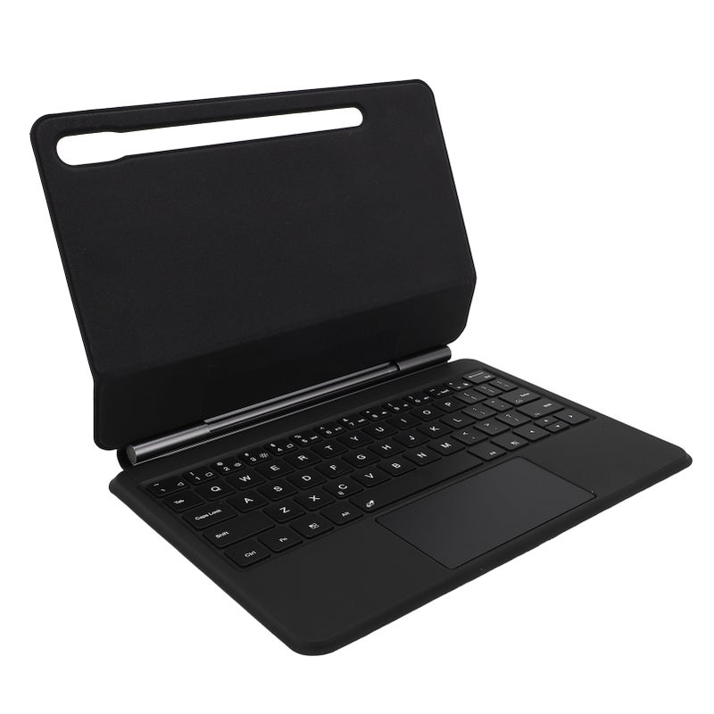 Magnetic Keyboard Case: 11 Inch, Multi Touch Trackpad, Floating Cantilever Stand - Stylus Pen Holder, Bluetooth Keyboard Case for Galaxy Tab S7/S8/S9/S9FE, Matepad, Business Travel Work - Image 1