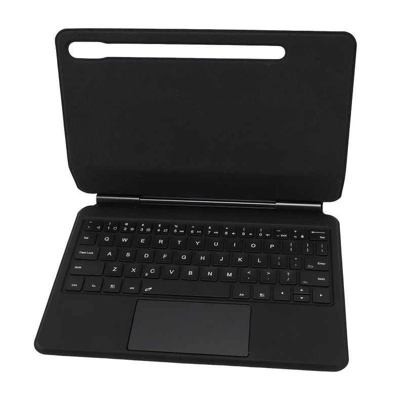 Magnetic Keyboard Case: 11 Inch, Multi Touch Trackpad, Floating Cantilever Stand - Stylus Pen Holder, Bluetooth Keyboard Case for Galaxy Tab S7/S8/S9/S9FE, Matepad, Business Travel Work - Image 4