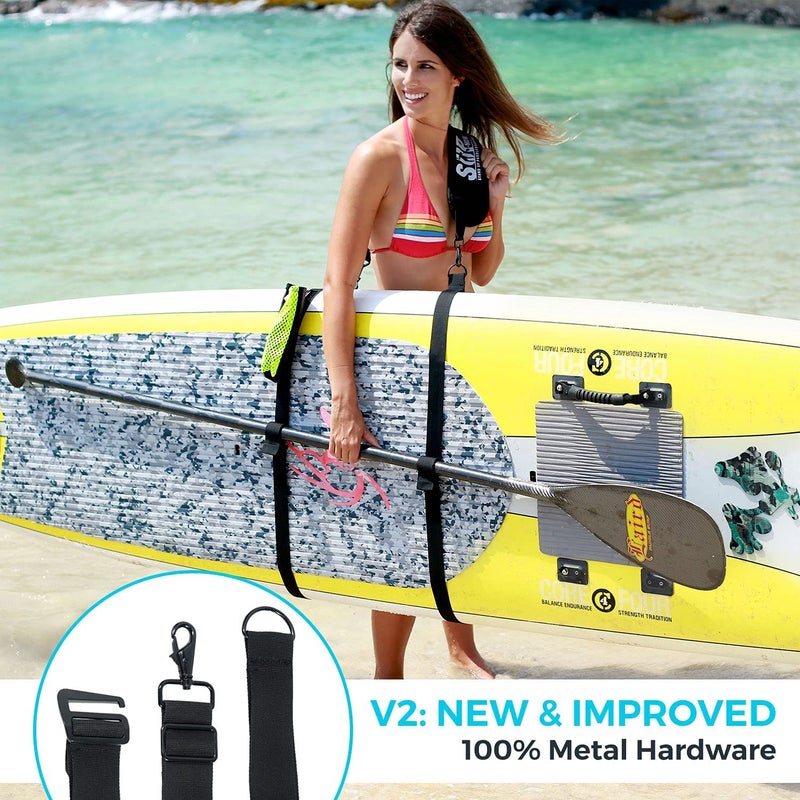 SUP-NOW Paddle Board Accessories Carrier SUP Carrying Strap to Carry Paddleboard Accessories for Women and Men - Image 2