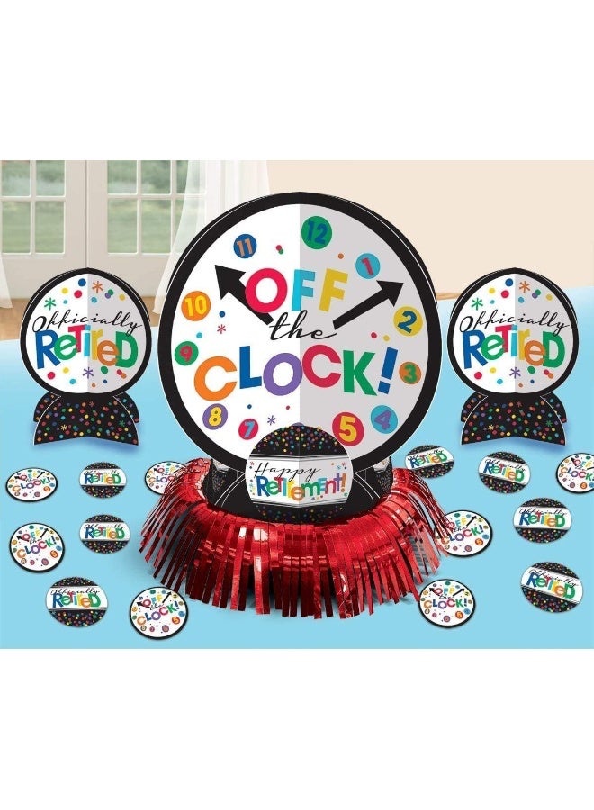 Amscan 281552 Retirement Party Table Decorating Kit, 1 pack (23 pcs) - Image 1