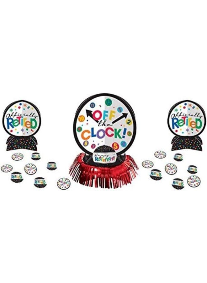 Amscan 281552 Retirement Party Table Decorating Kit, 1 pack (23 pcs) - Image 2