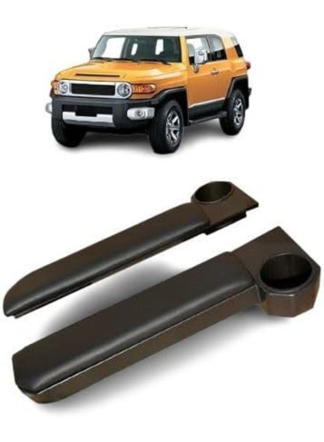 Universal FJ Cruiser Cup Holder & Armrest – Car Drink and Accessory Holder for All Models (black) - Image 1