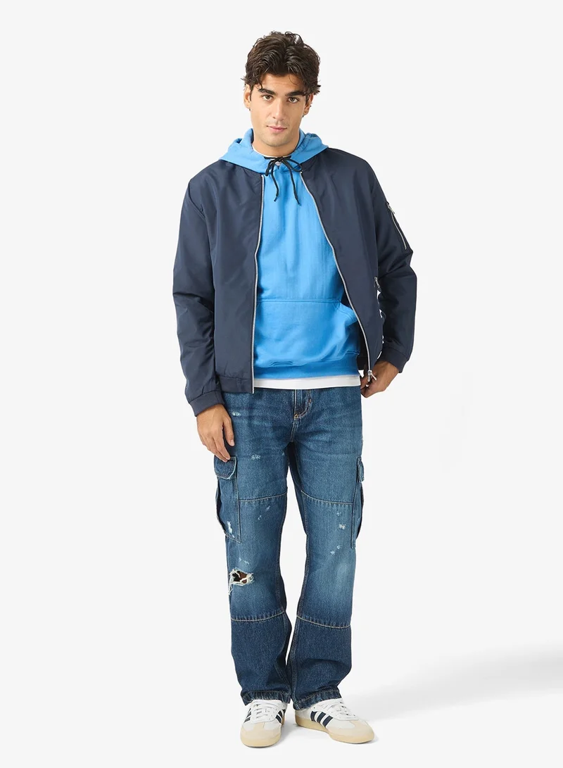 Seventy Five  Graphic Print Hoodie for Men | Best Price UAE