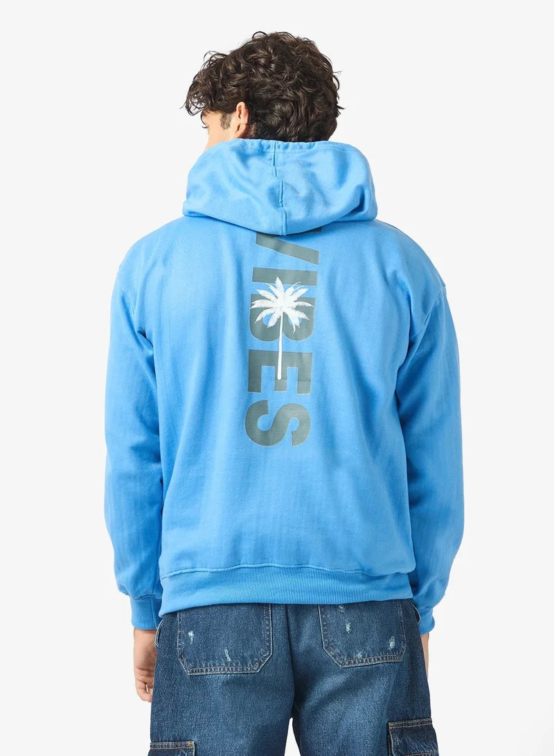 Seventy Five Graphic Print Hoodie