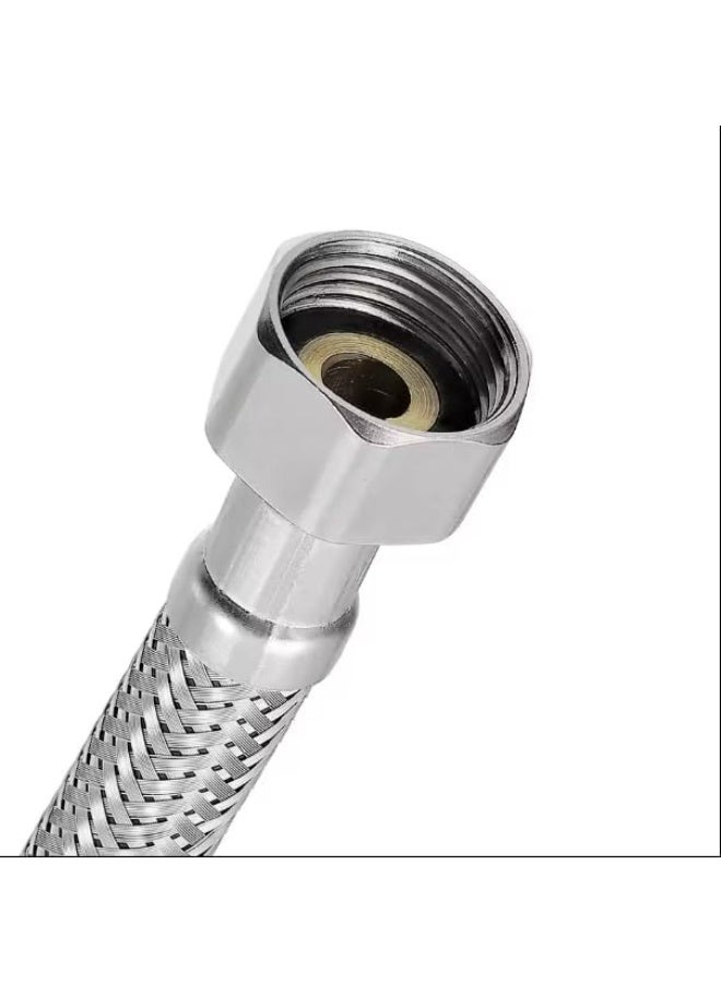 King Steel 100cm King Steel Original Heater Connection (1 Meter) Made of 304 Stainless Steel (Vanlara Store) 2-Piece Set - Image 3