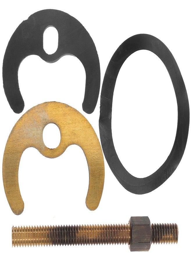Hemobllo Faucet Horseshoe Piece - 1 Set Copper Faucet Mounting Washer Lock Nut Mounting Kit Kitchen Fastener Accessories for Repair - Image 1