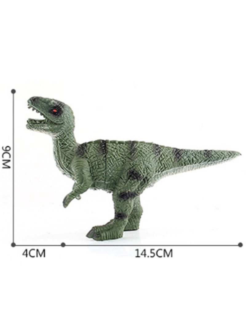 6 Inch  Realistic Jurassic Dinosaur Model Toy, Plastic Educational Prehistoric Animal Model For Kids And Toddlers - Image 2