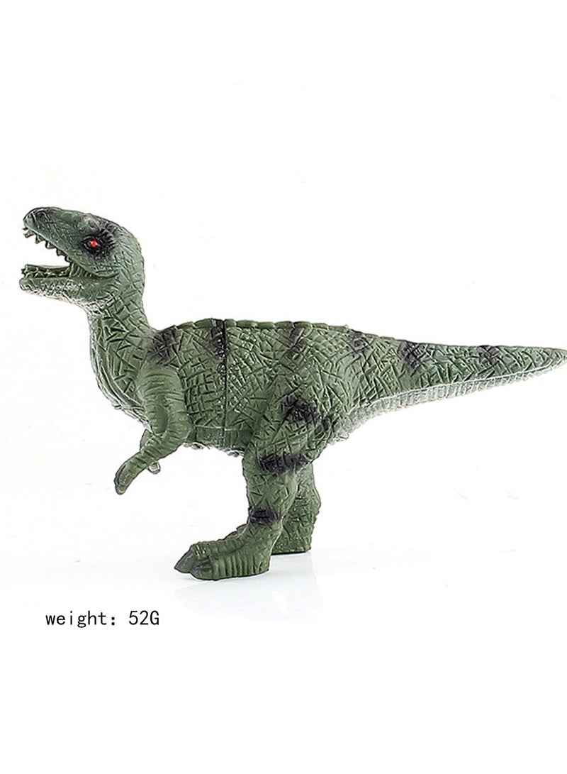 6 Inch  Realistic Jurassic Dinosaur Model Toy, Plastic Educational Prehistoric Animal Model For Kids And Toddlers - Image 1