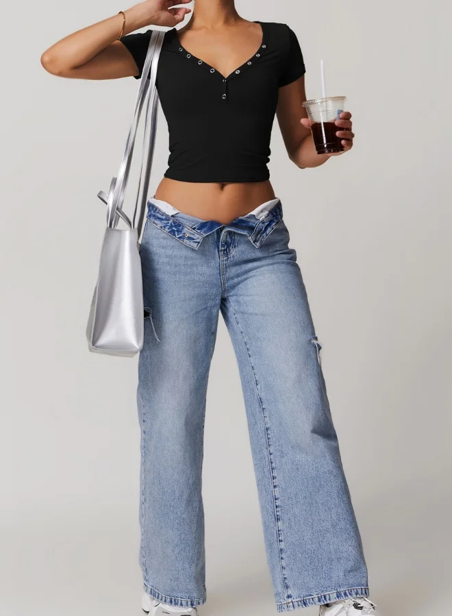KAWN.YOGA Womens Crop Top Short Sleeves