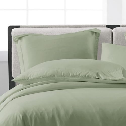 Cannon Heritage Solid Duvet Set Green Polyester 3-Piece King Duvet Set, Solid Color Themed, for Men and Women, Oeko-TEX Certified Confidence - Image 3