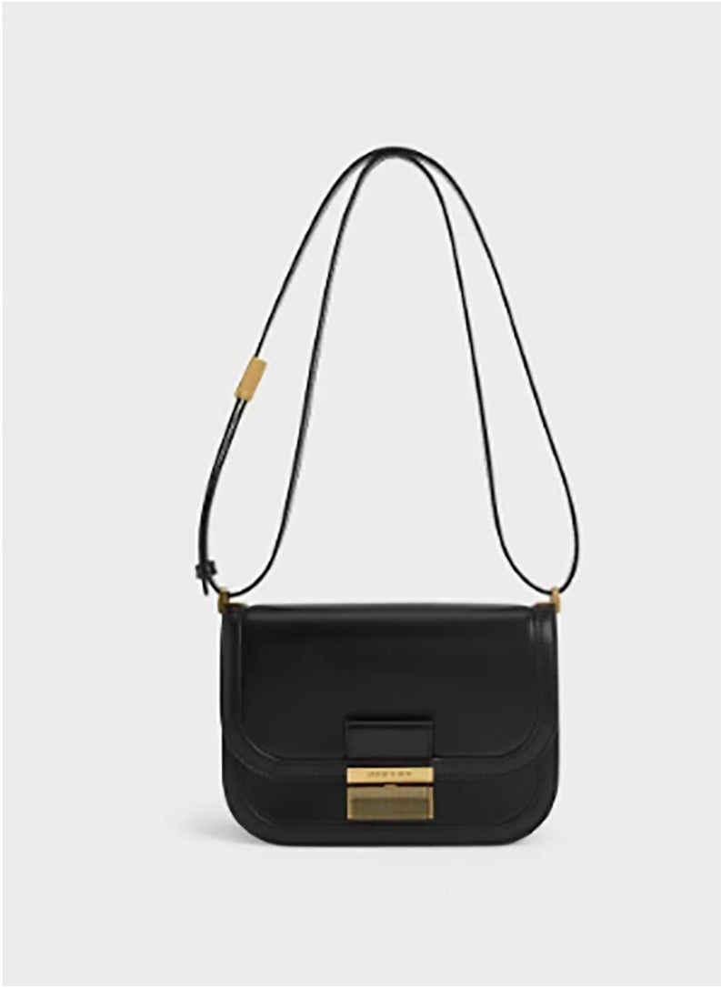 CHARLES & KEITH Charlot Crossbody Bag & Shoulder Bag - Black - pzsku/Z145584556F50DA4624B3Z/45/_/1737682546/a0e81960-7026-4bab-912e-1ce5e403ed14