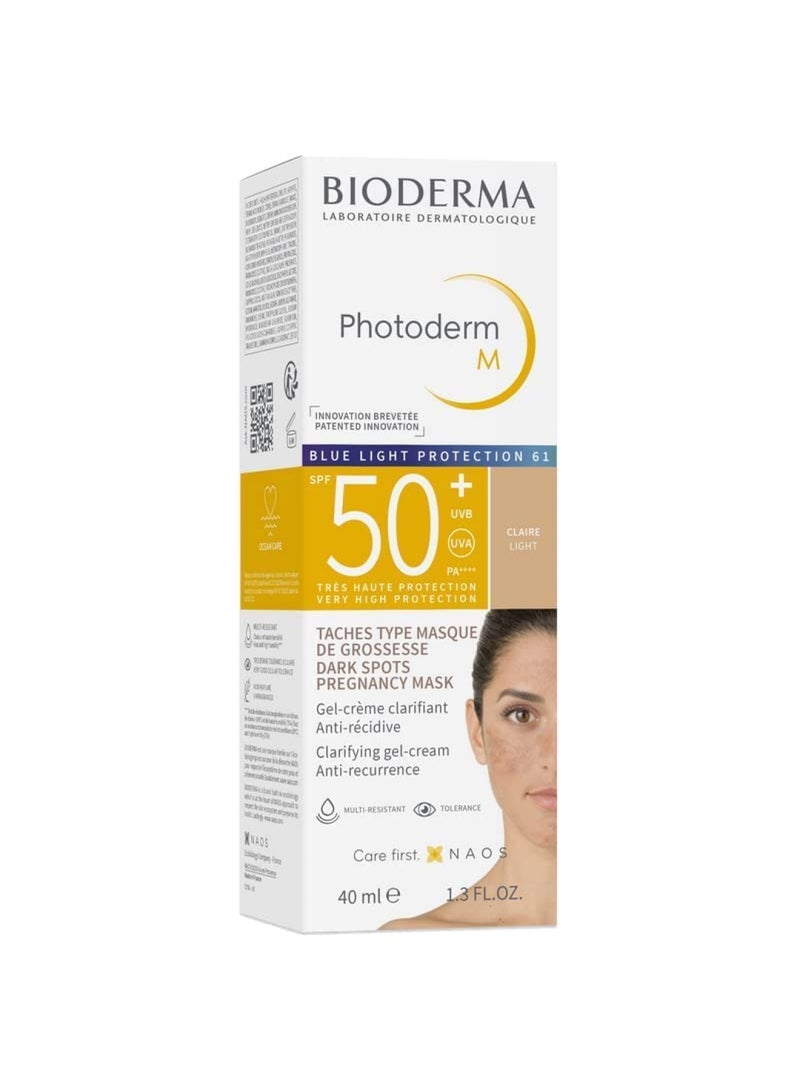 بيوديرما Photoderm M Spf50+ صبغة خفيفة، واقي من الشمس للكلف - Image 3