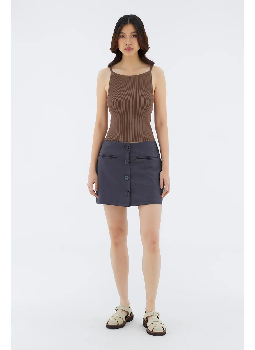 The Editor's Market Felane Low-Rise Mini Skirt