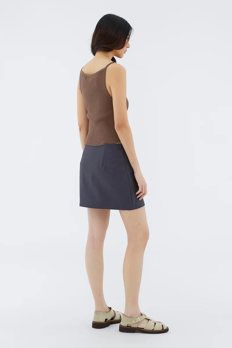 The Editor's Market Felane Low-Rise Mini Skirt