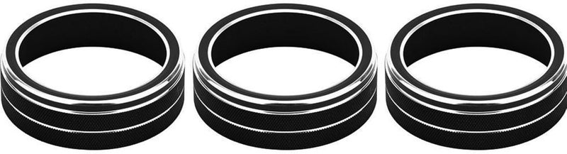 Yurefax Control Knob Cover Ring Set for Skoda Vehicles - Image 1